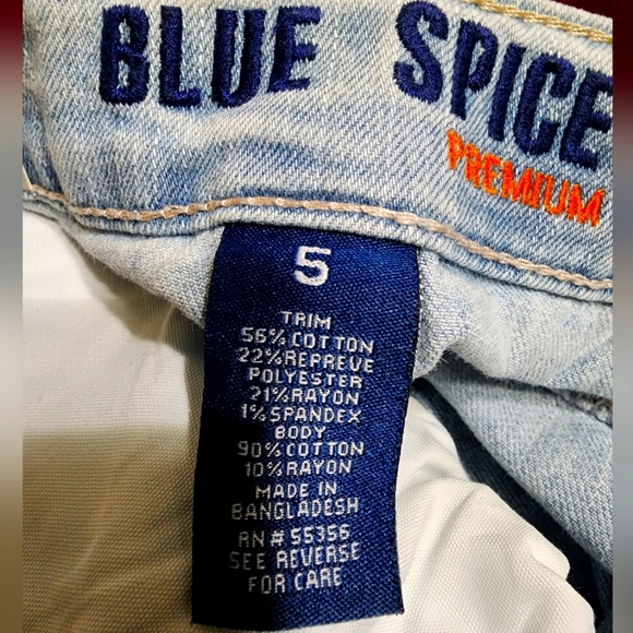 Blue Spice Premium Straight Leg Crop Jeans pants 👖 - Picture 10 of 12